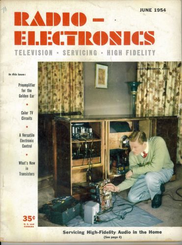 Revista de electrónica canadiense de 1954