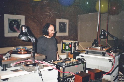 David Mancuso con los Technics SL-110