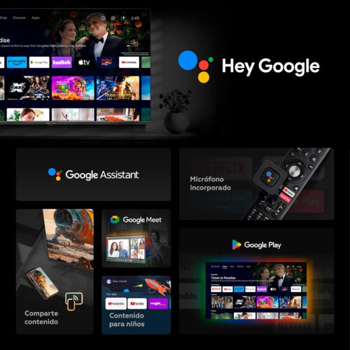 Televisor TD Systems con Google Assistant 