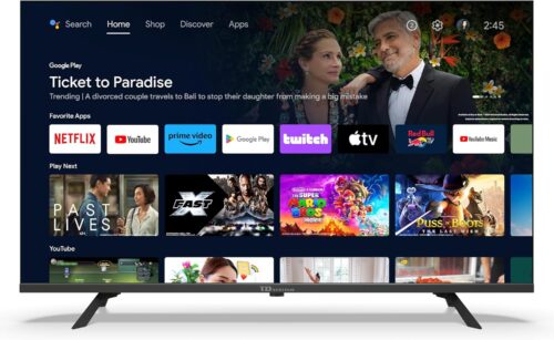Televisor TD Systems Full HD HDR sin Marcos, Android 11, Google Assistant, Control por Voz, televisión TDT 2025