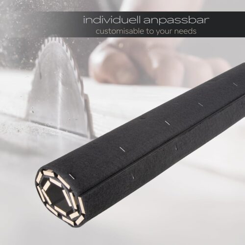 Lamas flexibles de los paneles acústicos de madera Hexim.