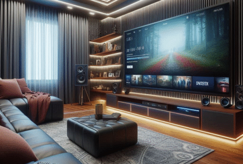 El LG OLED evo C54LA nos invita a montar una sala cinematográfica en el salón de casa.