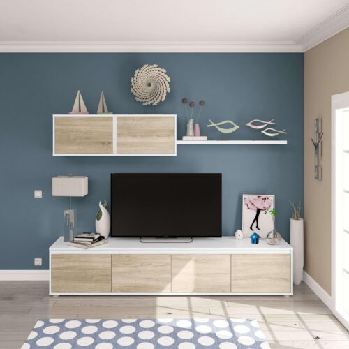 Habitdesign mueble moderno TV 4