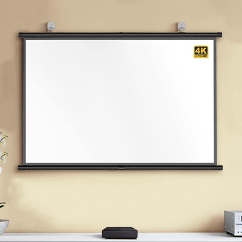 Pantalla de proyección enrollable de la marca WYRMB.