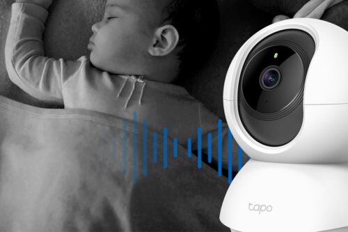 Cámara de vigilancia TP-Link Tapo C210 realizando sus funciones.