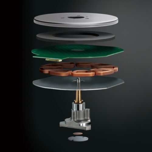 Motor sin núcleo del Technics SL-100C