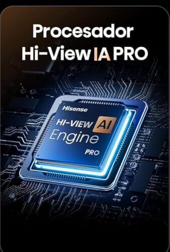 Procesador Hi-View AI Pro del televisor Hisense U7Q Pro