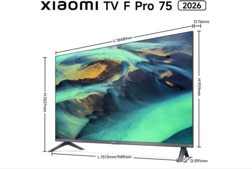 Xiaomi TV F Pro de 75 pulgadas