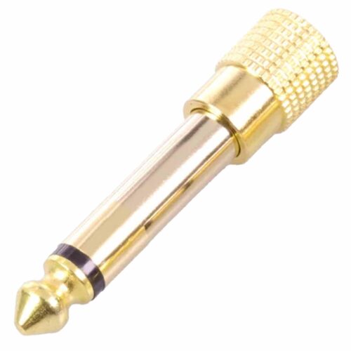 Ejemplo de conector jack monofónico.