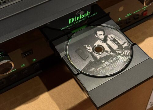 Ejemplo de lector de CD, en este caso de la norteamericana McIntosh
