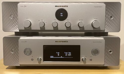 Lector de CD y amplificador integrado de Marantz