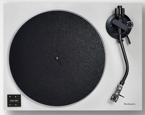 Brazo en S que equipa el Technics SL-40CBT.