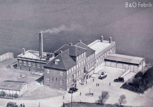 Fábrica de Bang & Olufsen en Struer (Dinamarca) en 1938