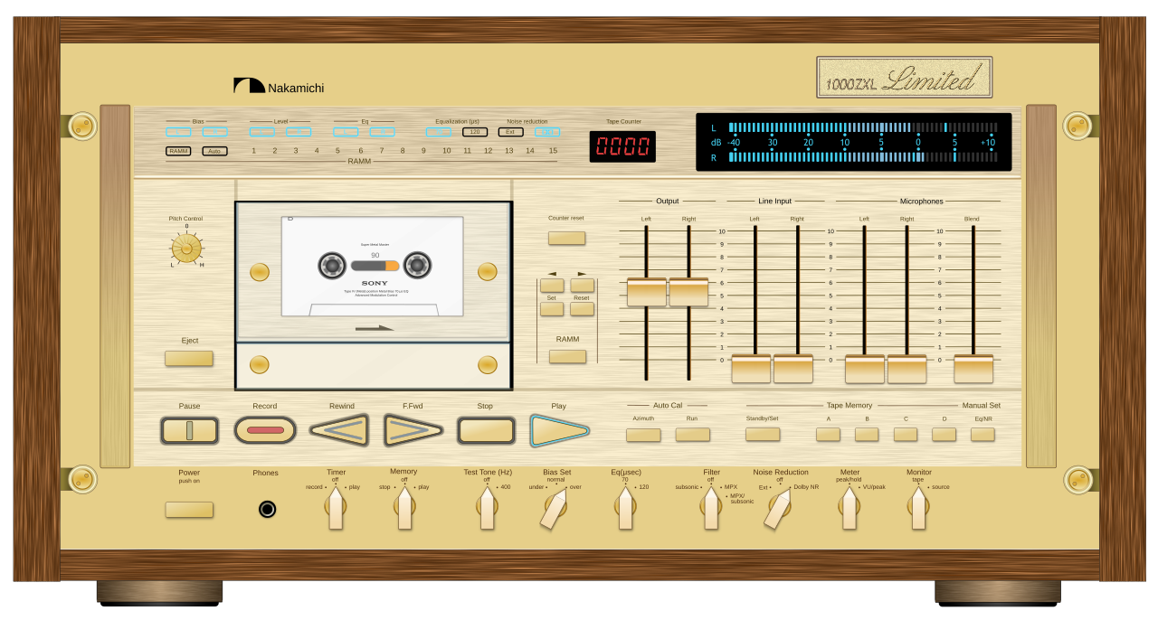 Nakamichi 1000 ZXL Limited Edition