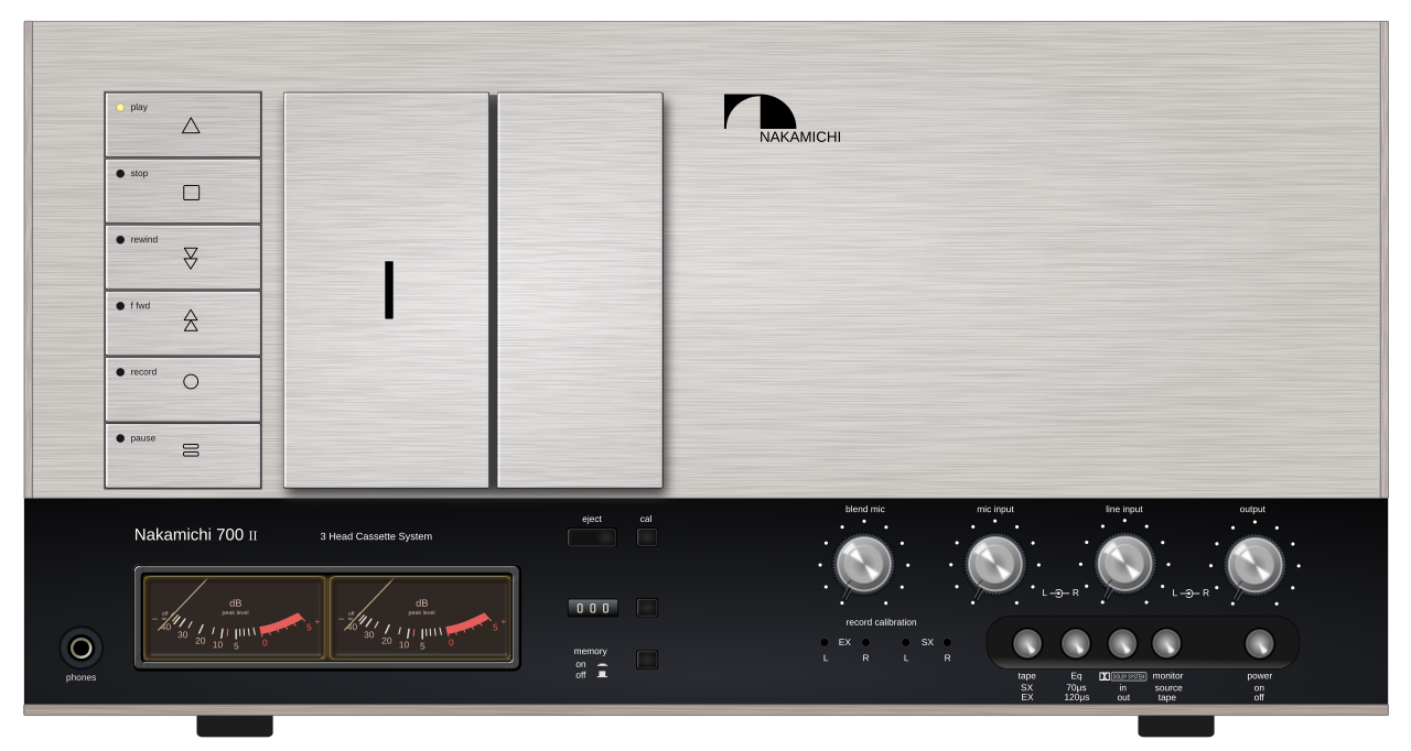 Nakamichi 700-II (1977-1980)